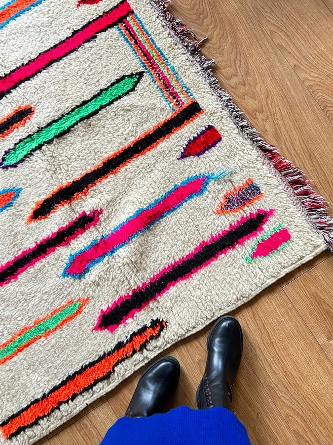 Zaira_Alfombra etnica neon _014 Alfombra etnica neon