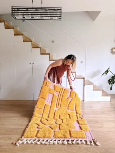 alfombra bereber lana infantil colores