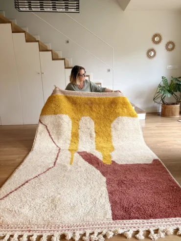 Alfombra bereber lana moderna