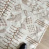 Alfombra etnica marron