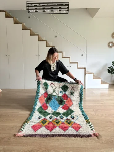 Alfombra etnica colores