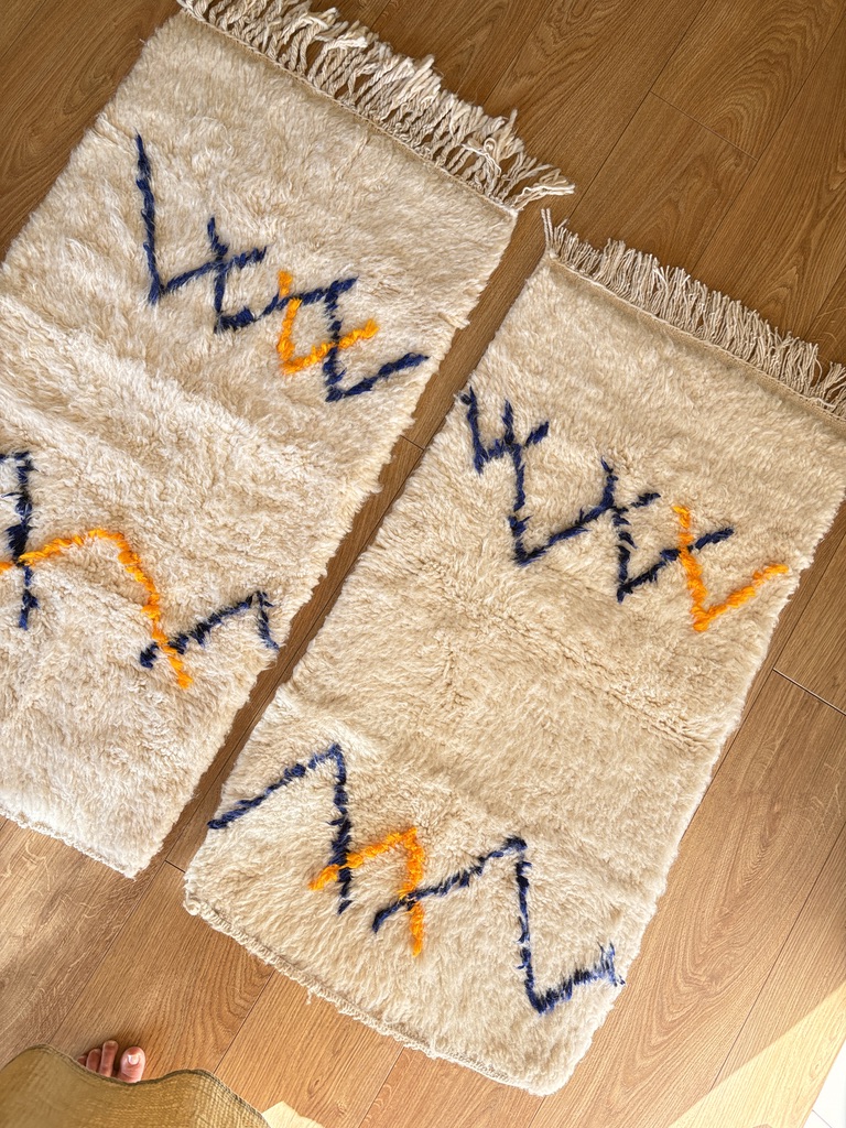 Milky&Sahne_alfombras azilal bebe lana alfombras azilal bebe lana