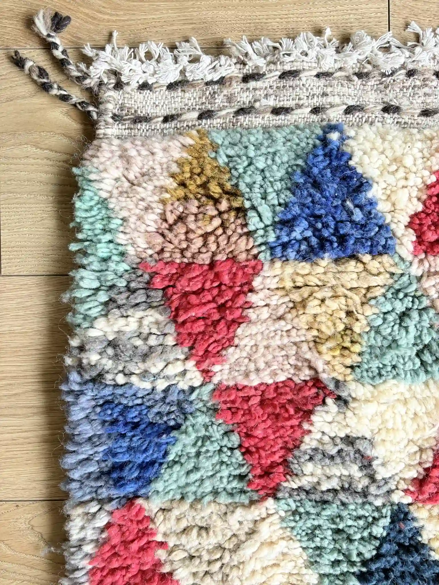 Mini arlequin_Alfombra infantil rombos colores_002 Alfombra infantil rombos colores