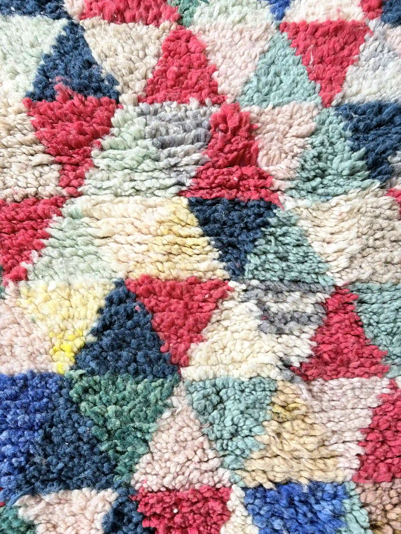 Mini arlequin_Alfombra infantil rombos colores_005 Alfombra infantil rombos colores