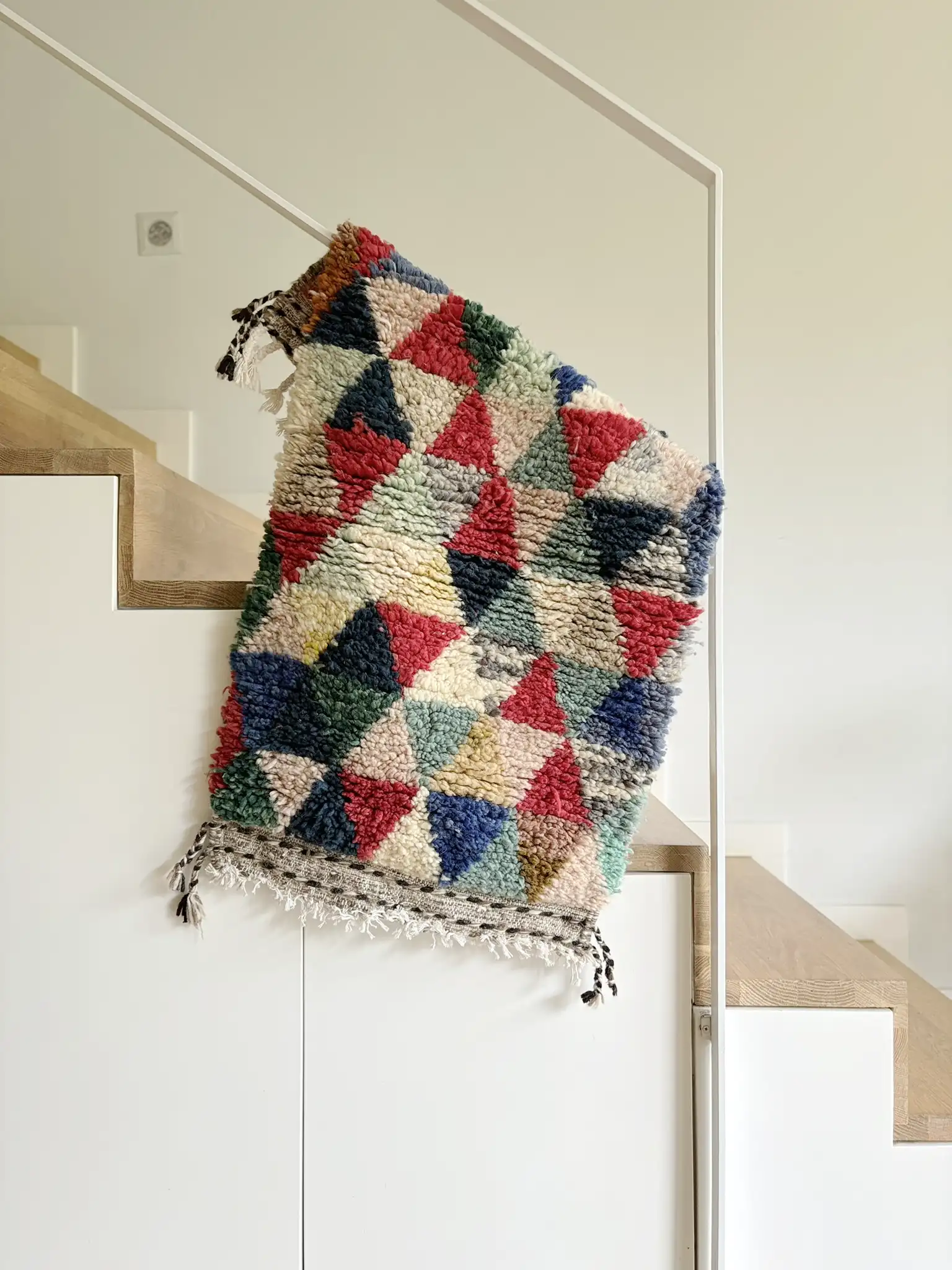 Mini arlequin_Alfombra infantil rombos colores_006 Alfombra infantil rombos colores