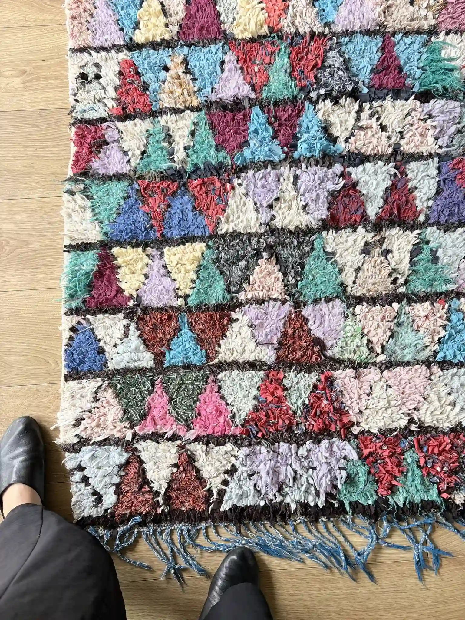 Nilo_Alfombra rombos colores_001 Alfombra rombos colores