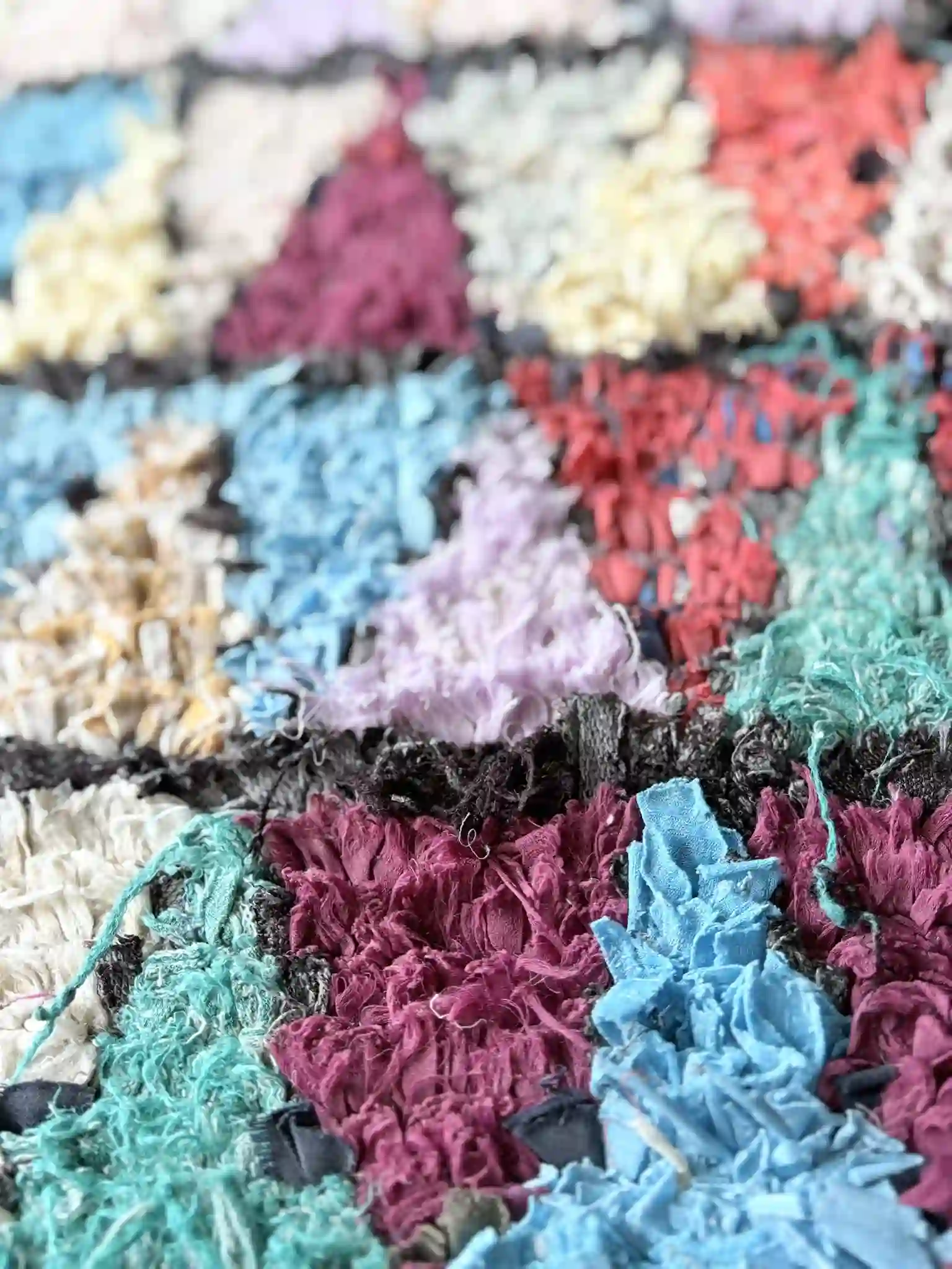 Nilo_Alfombra rombos colores_002 Alfombra rombos colores