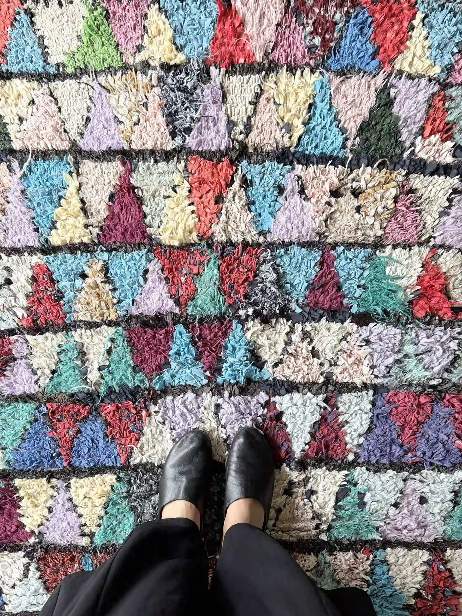 Nilo_Alfombra rombos colores_006 Alfombra rombos colores