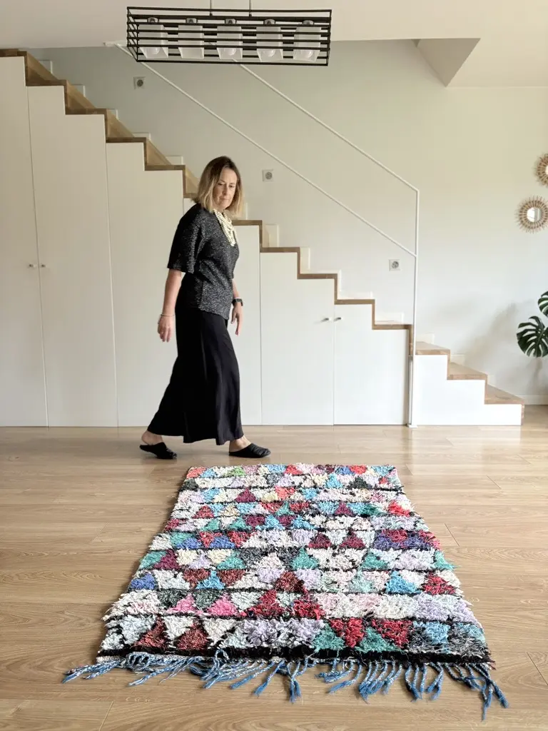 Nilo_Alfombra rombos colores_012 Alfombra rombos colores