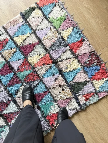 Alfombra rombos colores