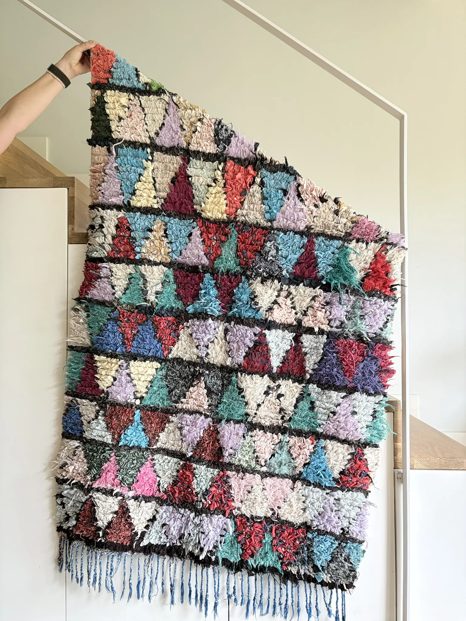 Nilo_Alfombra rombos colores_014 Alfombra rombos colores