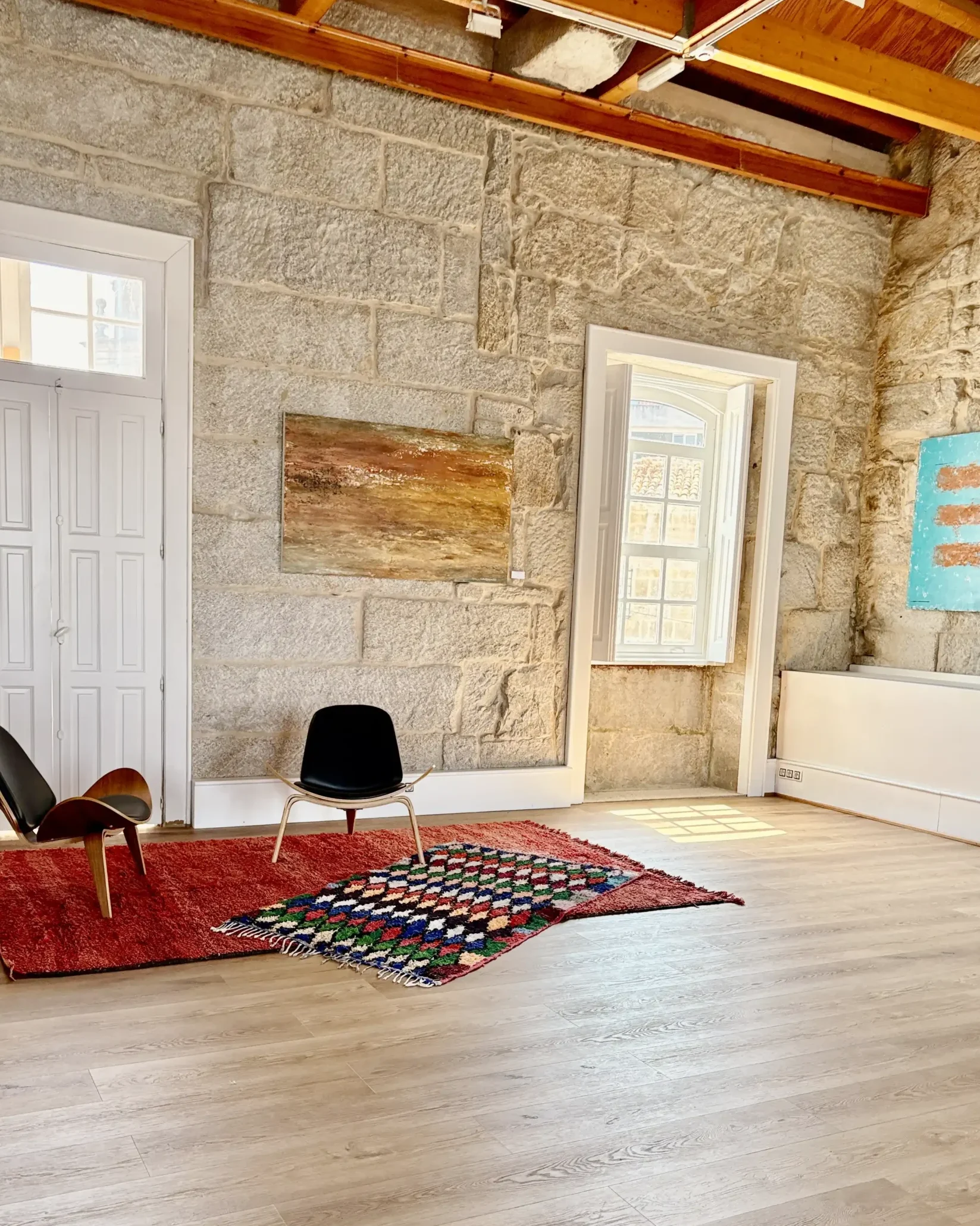 Alfombras bereber burdeos