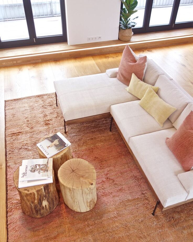 Alfombras bereber terracota