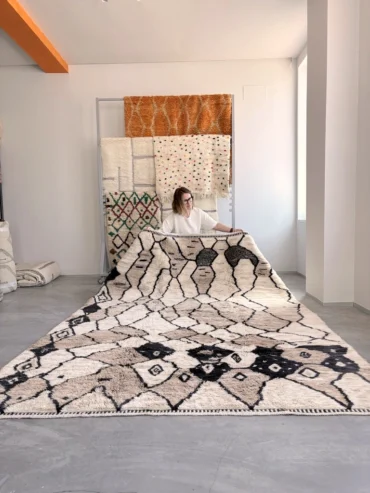 Dune_alfombra lana mrirt rombos