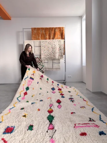 Alfombra azilal colores