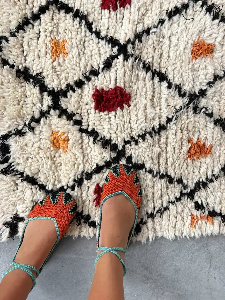 alfombra vintage azilal colores