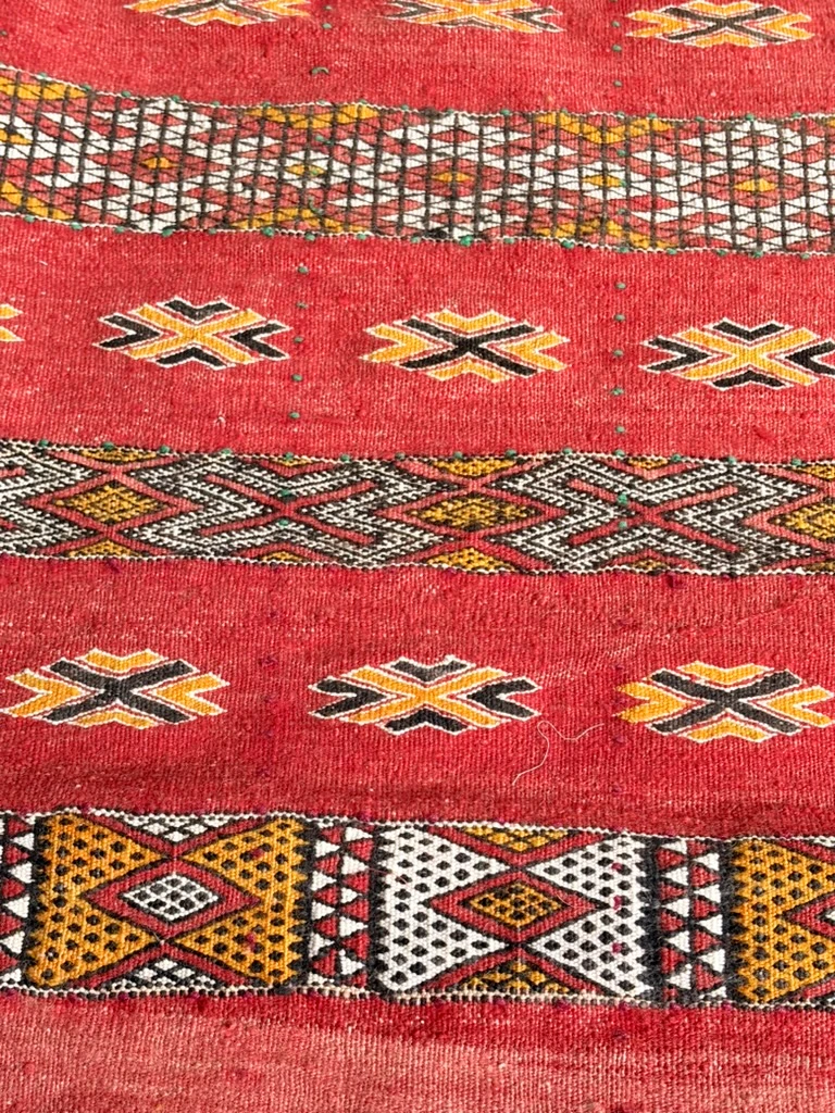 Alfombra kilim étnico vintage motivos geométricos 2 Alfombra kilim étnico vintage motivos geométricos