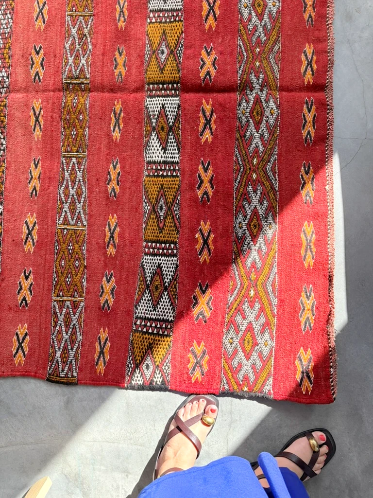 Alfombra kilim étnico vintage motivos geométricos3 Alfombra kilim étnico vintage motivos geométricos