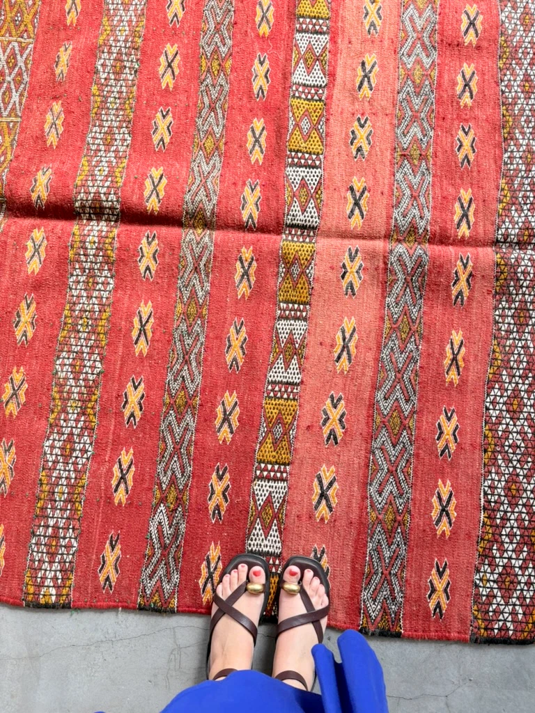 Alfombra kilim étnico vintage motivos geométricos5 Alfombra kilim étnico vintage motivos geométricos