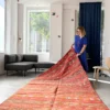 Alfombra kilim étnico vintage motivos geométricos