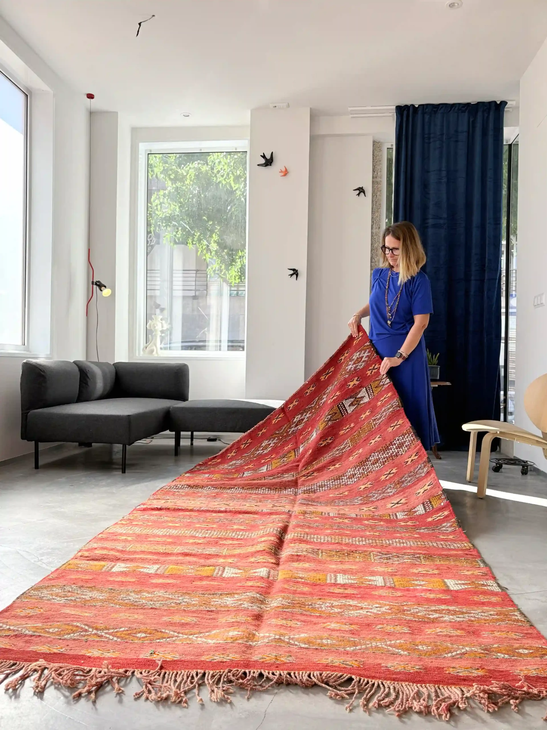 Alfombra kilim étnico vintage motivos geométricos8 Alfombra kilim étnico vintage motivos geométricos