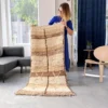 alfombra vintage en tonos tierra