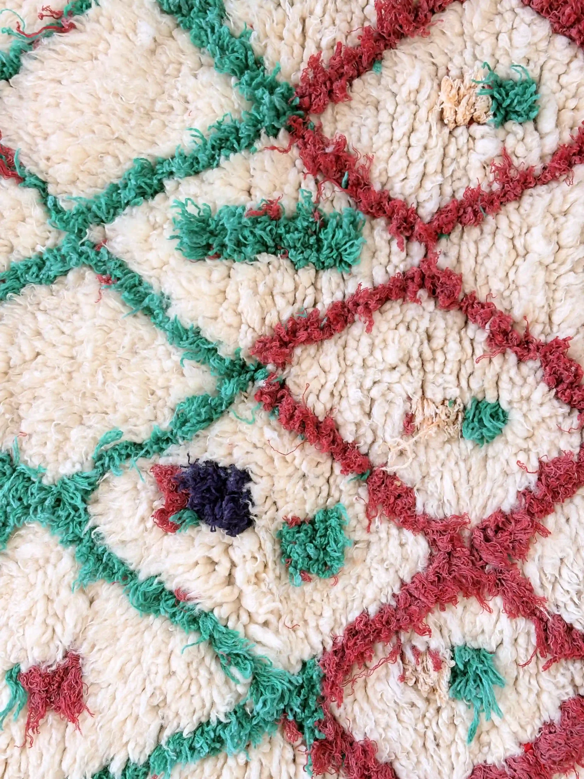 alfombra-azilal-pasillera-rombos-verdes_013 alfombra Azilal pasillera rombos verdes