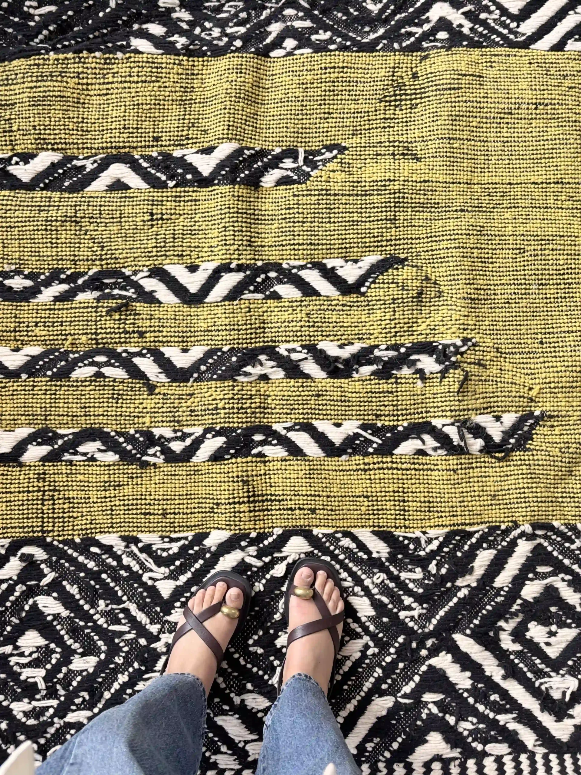 alfombra-kilim-negro-amarillo_025 alfombra kilim negro amarillo