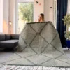 Kilim marroquí lana rombos